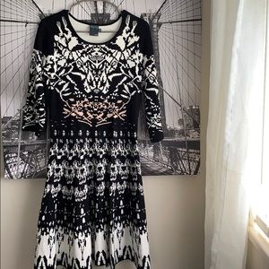 Gorgeous a line sweater dress!